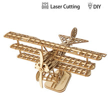 Load image into Gallery viewer, 3D  Wooden Airplane Puzzle