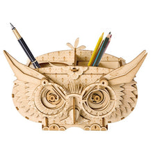 Load image into Gallery viewer, 3D Wooden Animal&amp;Building Puzzle