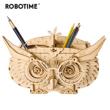 Load image into Gallery viewer, 3D Wooden Animal&amp;Building Puzzle