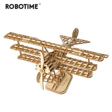 Load image into Gallery viewer, 3D  Wooden Airplane Puzzle